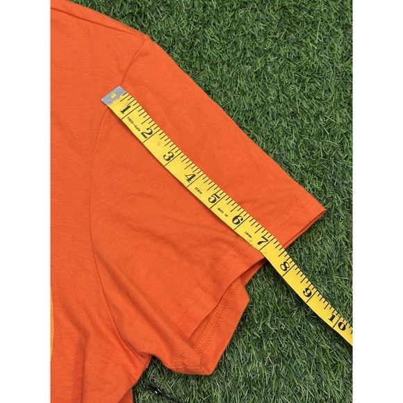 Ed Hardy Rose Cobra T-Shirt Large Tee Orange Blue Lettering NWT Graphic‎ Shirt - Picture 9 of 13